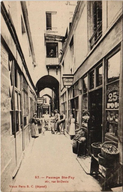 CPA PARIS 2e - Passage Ste-Foy (57583)