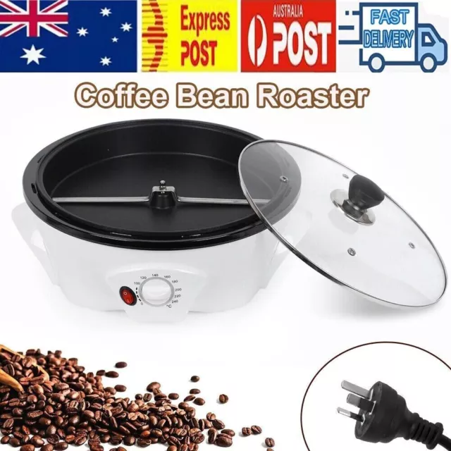 Electric Coffee Roaster Machine 220V 1200W Coffee Peanuts Nuts Roasting Baking