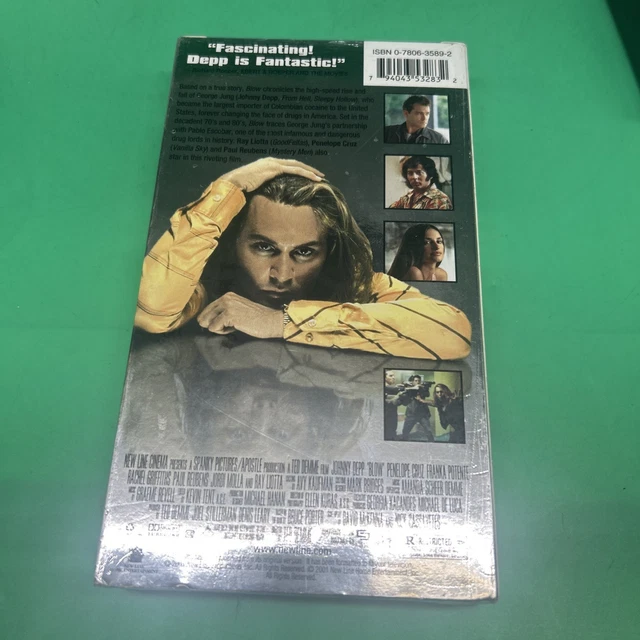 BLOW (VHS, 2002) Johnny Depp New Sealed £13.41 - PicClick UK
