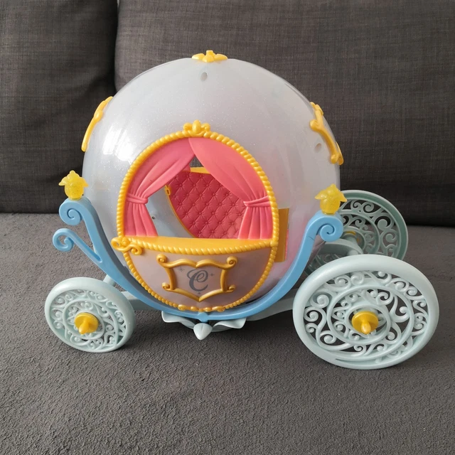 MATTEL CINDERELLA BARBIE Royal Carriage Coach Disney Princess Doll Toy 2010 -VGC EUR 13,84 ...