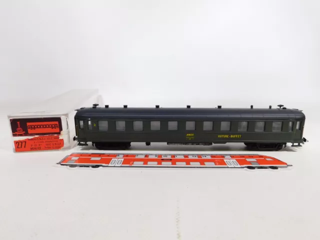 DF591-0, 5 #France Trains H0 Dc 277 Buffet Car Voiture-Buffet SNCF Mint+Box