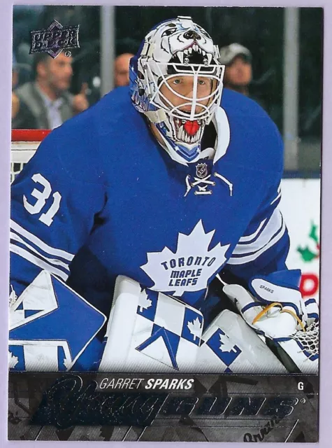 2015/16 Upper Deck Young Guns card# 480 of Garret Sparks