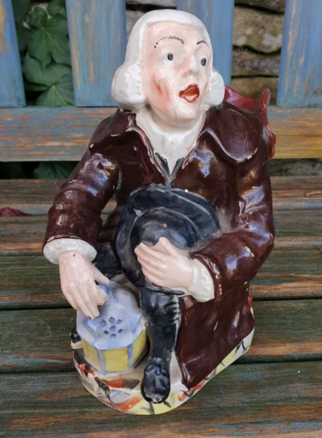 19th C Nightwatchman Toby Jug. Staffordshire Character Jug Mug