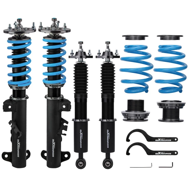 Kit Coilover Complete pour BMW E36 Série 3 318i, 323i, 323is, 325i, 328i Struts