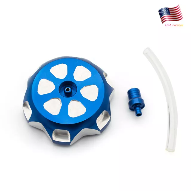 CNC Length 68mm Gas Fuel Cap For Raptor 660 2001-2005 TTR250 2001-2006