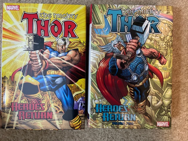 Mighty Thor Heroes Return Omnibus Vol 2 sealed vol 1 excellent condution.