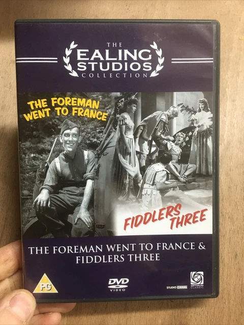 THE FOREMAN WENT to France/Fiddlers Three(R2 DVD)Tommy Trinder Ealing ...