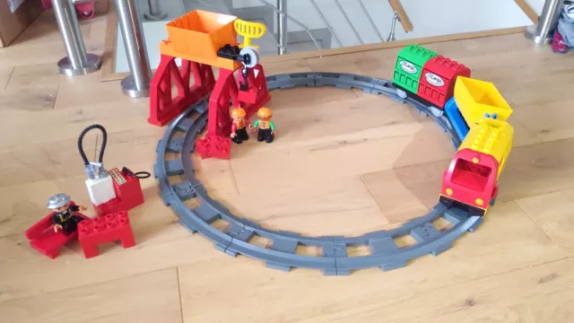 Lego Duplo 3771 Train Starter Set Electrique Grande Gare Testé et  Fonctionnel