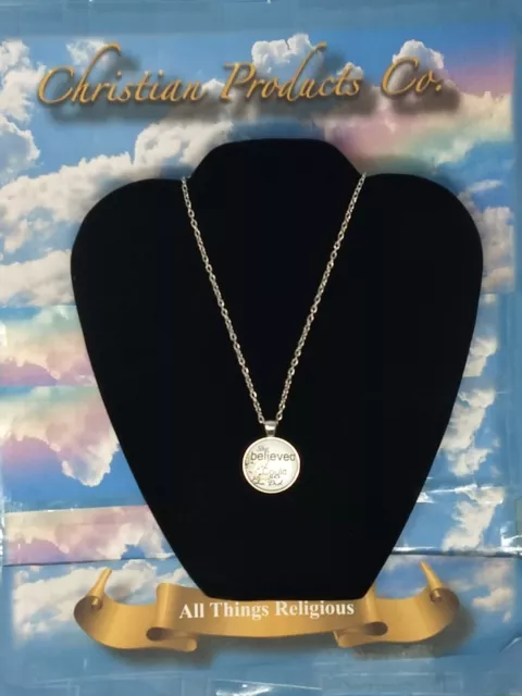 Women Fashion Jewelry Necklaces & Pendant She Believed She Could