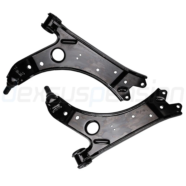 2x For 2007-2010 Audi A3 Volkswagen Jetta Front Lower Control Arm Suspension Kit