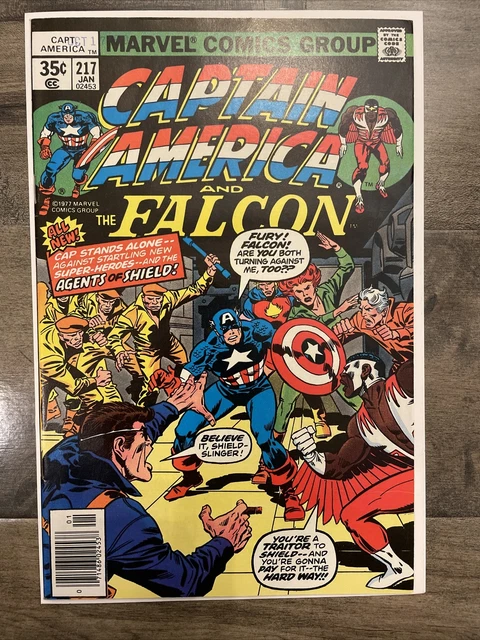 CAPTAIN AMERICA (1977) #217 KEY 1st QUASAR (Marvel Boy)