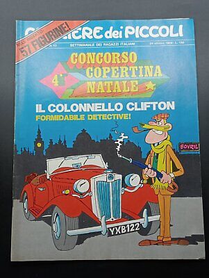 rivista a fumetti CORRIERE DEI PICCOLI anno 1969 n. 43 con spazio-sorpresa club