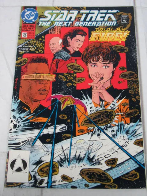 Star Trek: The Next Generation #32 June 1992 DC Comics