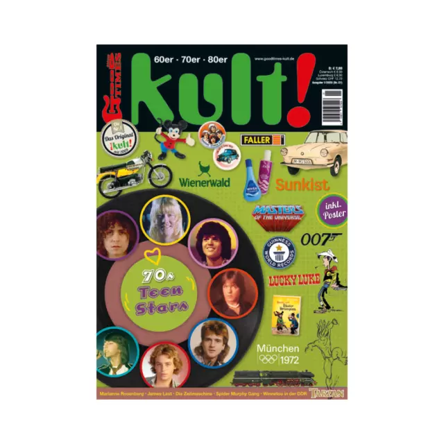 GoodTimes kult #27 Teen Stars der 70er, David Cassidy, Lucky Luke, Tagebücher,