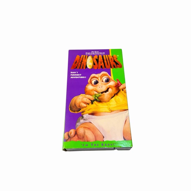 VINTAGE 90’S WALT Disney Dinosaurs VHS Tape I’m The Baby 1991 £6.15 ...