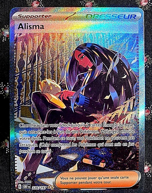 EMBRYLEX FULL ART - POKÉMON 203/197 EV03 FLAMMES OBSIDIENNES NEUF FR