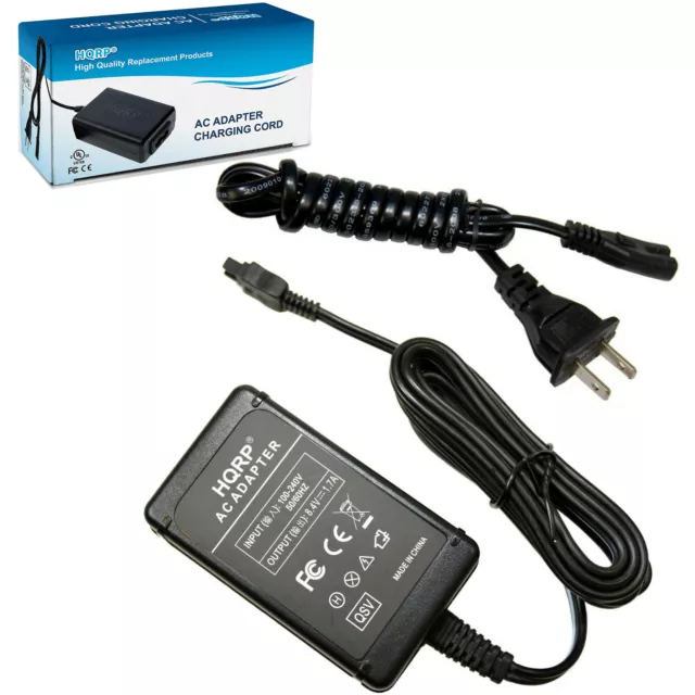 Corriente Ca Adaptador para sony Handycam Dcr-Dvd HC IP Sr SX Serie Videocámara,