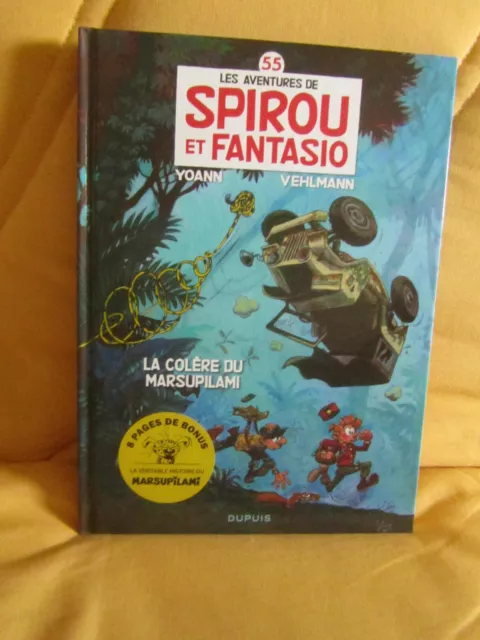 Spirou et Fantasio 55 La Colère du Marsupilami - Dupuis 2016 Yoann et Vehlmann