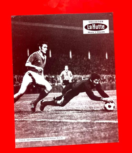 Football Coupe De France 1970 Rennes Asse 0-1 Grande Photo L'equipe La Hutte