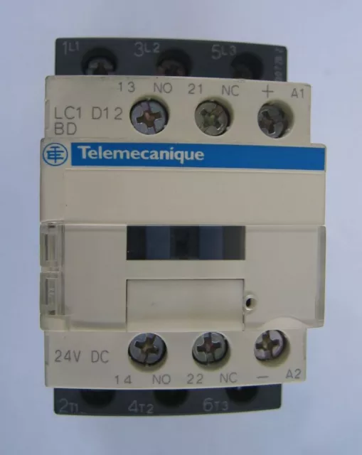 3 x TELEMECANIQUE LC1D12BD IEC CONTACTOR