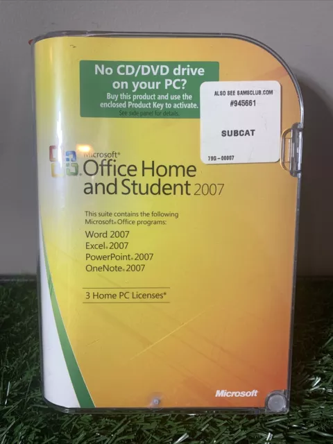 Microsoft Office Home and Student 2007 DVD with Product Key