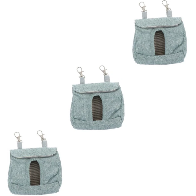3 Pcs Kleidersack Chinchilla-Futter Futterautomat Für Hamster Heu