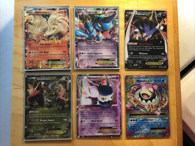 Pokemon TCG EX CARDS (MIXED LOT OF 6)
