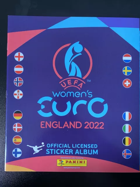 Panini UEFA DAMEN EURO 2022 - MENGE 5,10,20,30,40,50 - LOSE AUFKLEBER