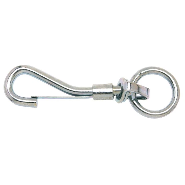 Campbell Spring Swivel Round Eye 4-1/8 In. Snap T7606301 Campbell T7606301