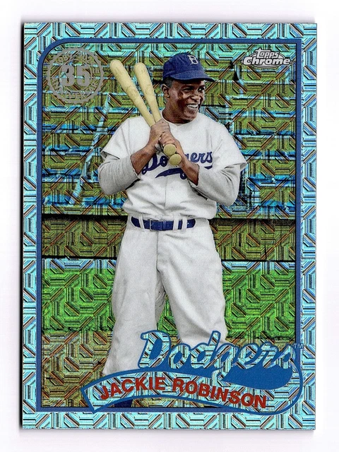 JACKIE ROBINSON '89 Topps Chrome Mojo réfracteur (Dodgers) 2024 Topps ...