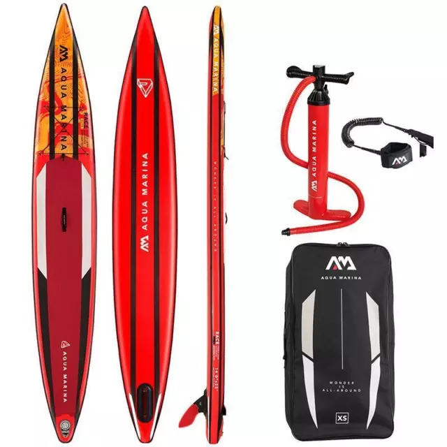 Aqua Marina SUP Race Elite 14.0 Stand Up Paddle Board Modell 2022 SET