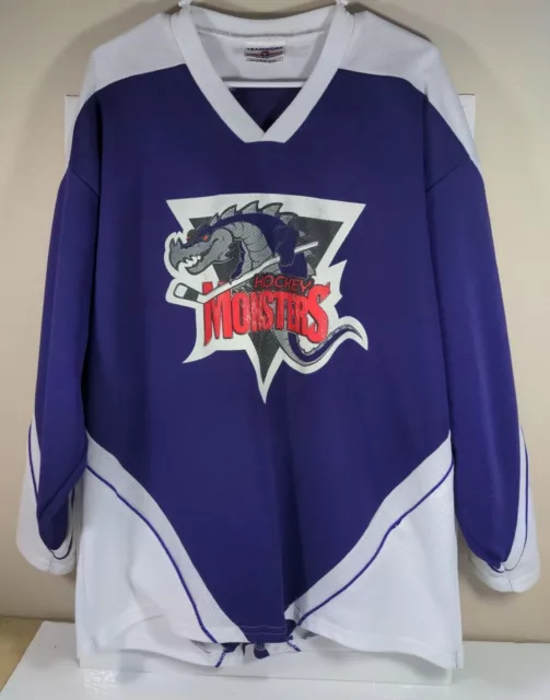 Lowell Lock Monsters AHL Hockey T-Shirt Devils Hurricanes