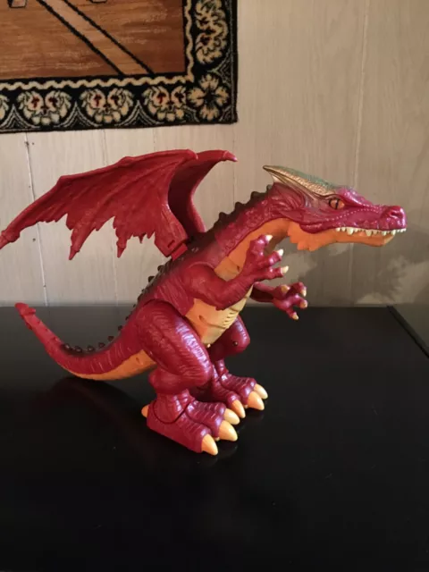 Zuru Robo Alive Fire Breathing Red Dragon Battery Powered Roar and Walking