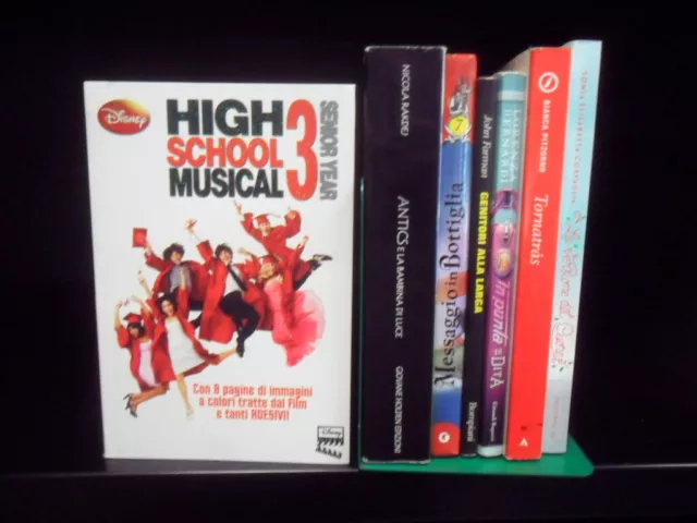 lotto 8 libri narrativa per ragazzi: high school musical + pitzorno aa.vv