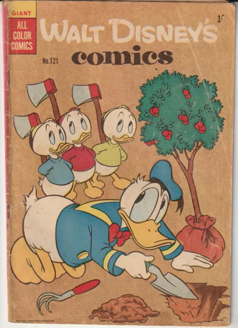 Australian Walt Disney's Comics #121 "Donald Duck" W.G. 1956