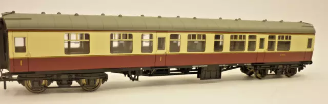 BACHMANN 00 ga BR Mk1 CORRIDOR COMPOSITE COACH CK CRIMSON & CREAM - 39-127A,   r