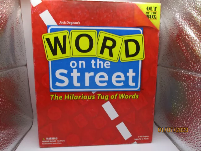 Word On The Street The Hilarious Tug Of Words Party Game By Out Of The Box