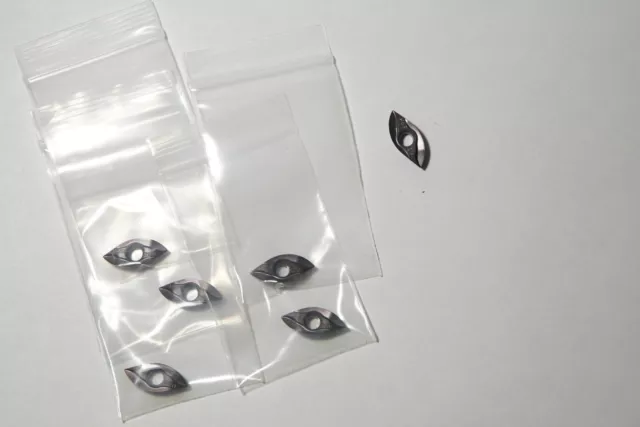 Mitsubishi Carbide Milling Inserts - Qty 6 - Srm216E