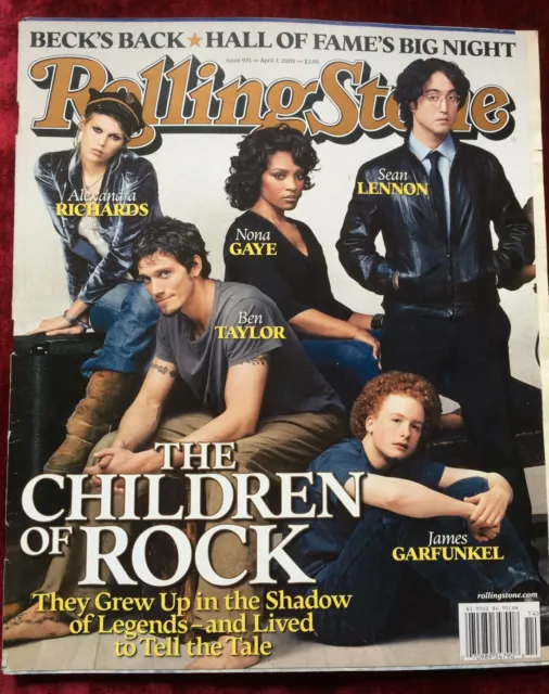 ROLLING STONE magazine No.971 BEN TAYLOR Mickey Rourke Michael Jackson Beck