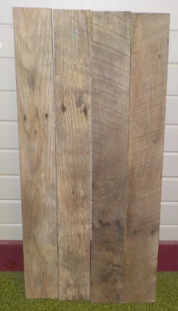 Reclaimed Weathered Wood Old Barn Board Wood Lumber Rustic Decor Crafts #3