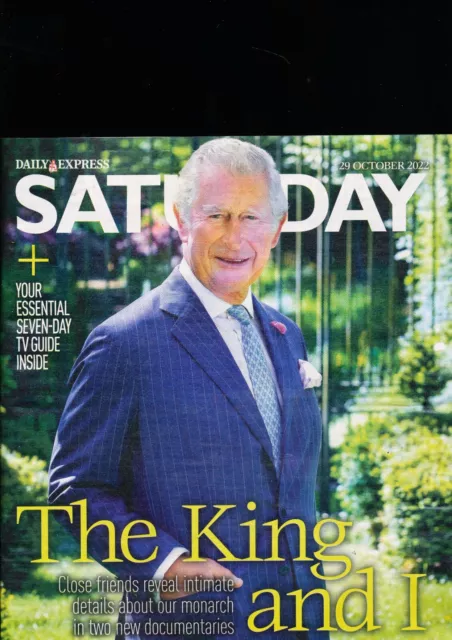 Daily Express Saturday Magazine October 29 2022 King Charles III Jimmy Akingbola