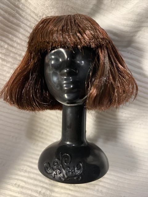 Jazz Baby Diva Barbie Wig & Mannequin Chestnut New!