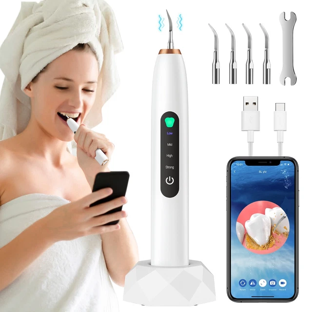 Professional-Grade Ultrasonic Teeth Cleaner for a Sparkling Smile