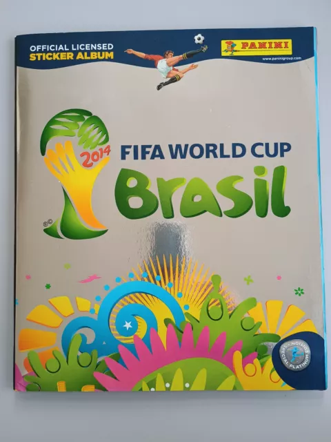 Panini FIFA WM 2014 WC 14 Album PLATINUM SWISS Edition Komplett Keine Einträge