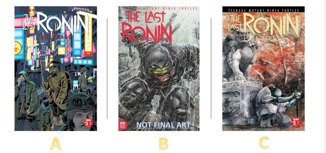 🔥Teenage Mutant Ninja Turtles: Last Ronin The Lost Years 2 A/B/C LOT IDW 3/15🔥