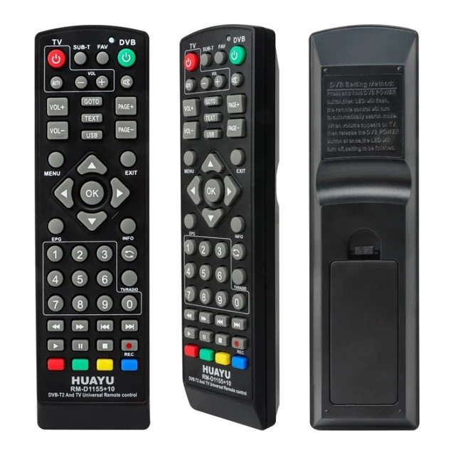 Telecomando Universale Compatibile Con Thomson THS 807 E Strong SRT 7807TIVU – Facile Da Usare, Senza Programmazione