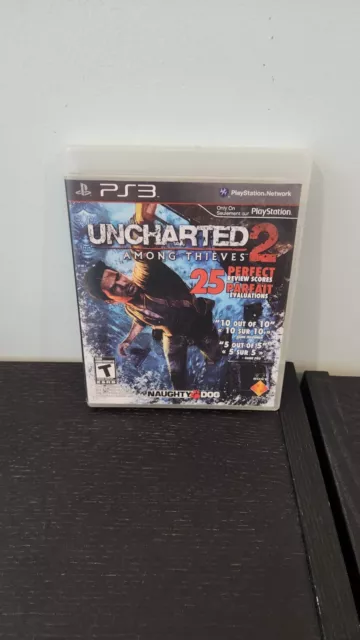 Uncharted 2 Among Thieves  ( Sony PlayStation 3 PS3 ) Tested