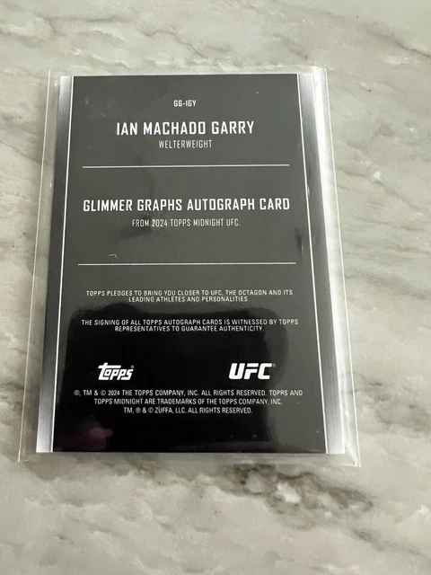 Anthony Smith 2025 Topps Midnight UFC #GRG-AS Glimmer Graphs