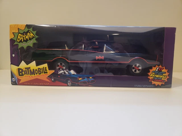 MATTEL 1966 BATMOBILE 1:18 Batman Classic TV Series Figures Batman