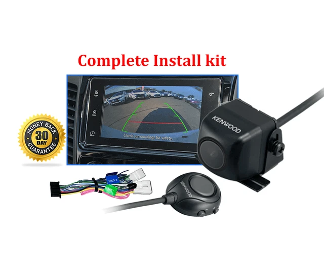 Kenwood CMOS-320 Reverse Camera Kit for Mitsubishi Pajero Sport 2015 to 2019